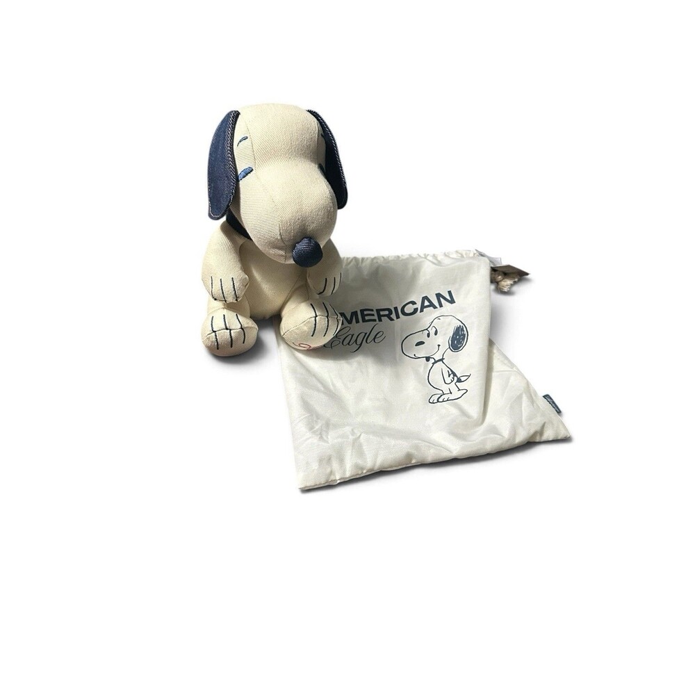American Eagle Outfitters 2024 Snoopy Plush with Dust Bag - Limited Edition